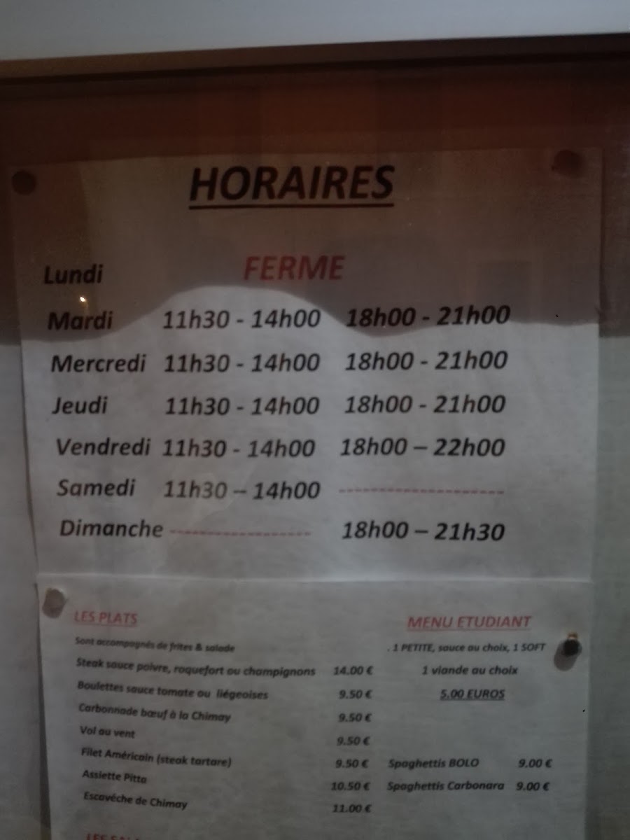 Menu La Petite Fourchette-5